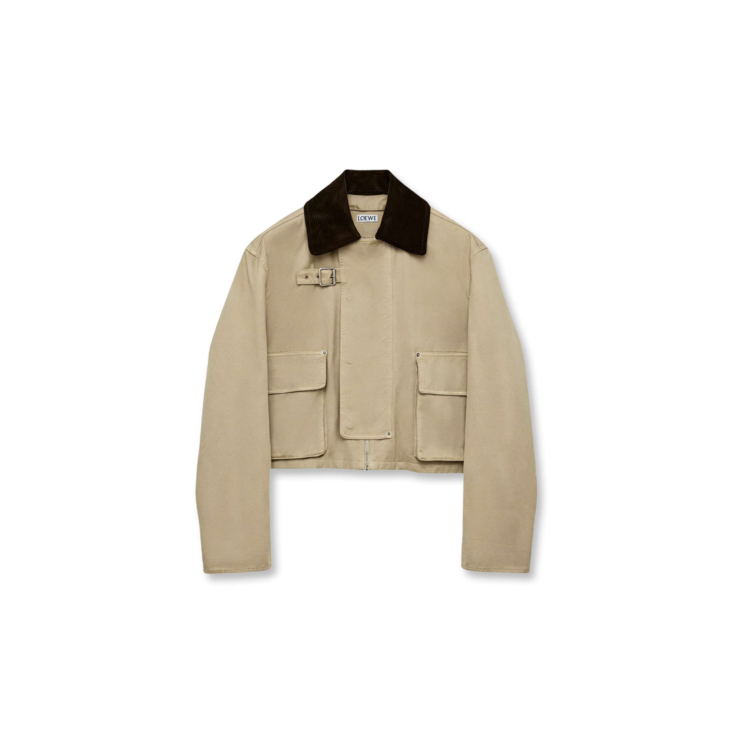 LOEWE CORDUROY-COLLAR UTILITY JACKET S359Y02XHZ